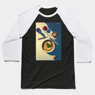 Bowl of Ramen Baseball T-Shirt